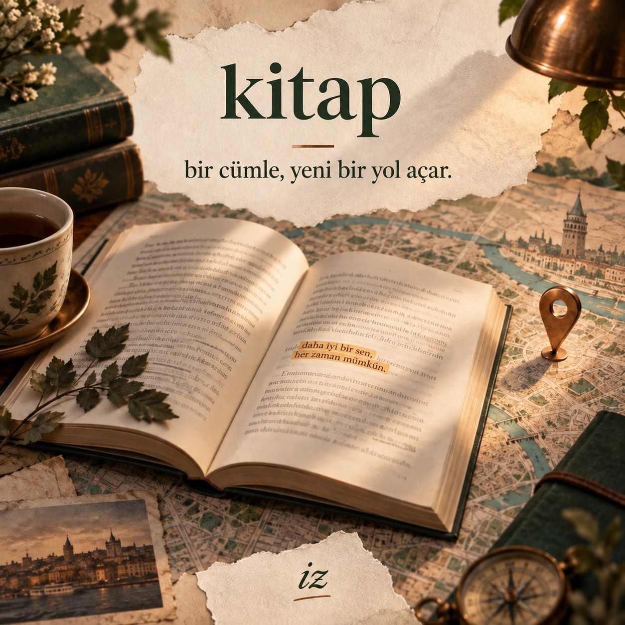 Kitap — Bir kitap, hiç tanımadığın birine dokunabilir.