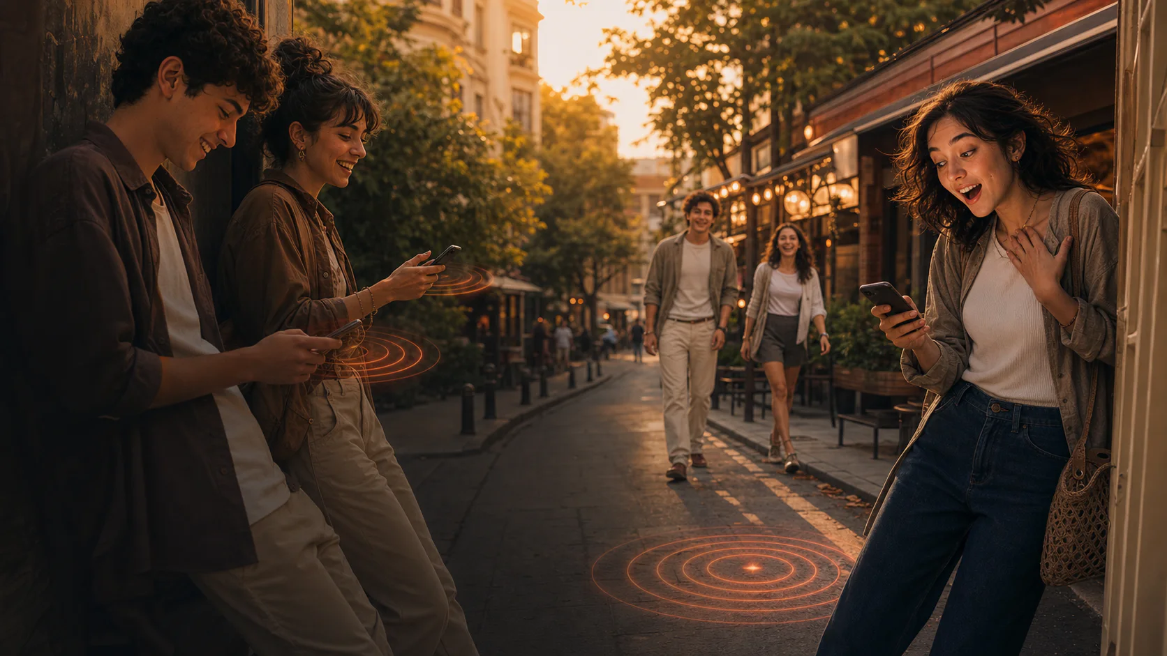 People leaving and discovering digital traces in Istanbul